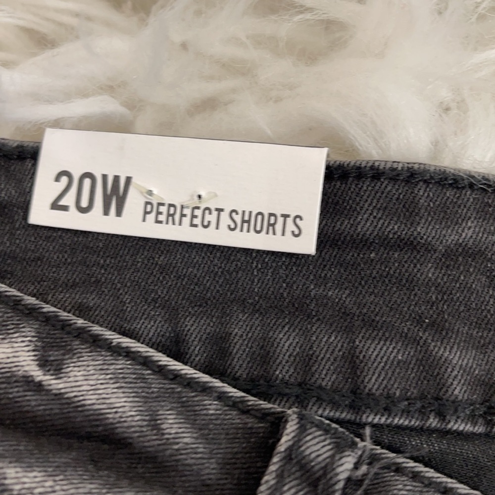 WILLIAM RAST Embroidered Frayed Denim Shorts 20W - Picture 8 of 10